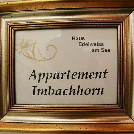 Haus Edelweiss Am Apartment *